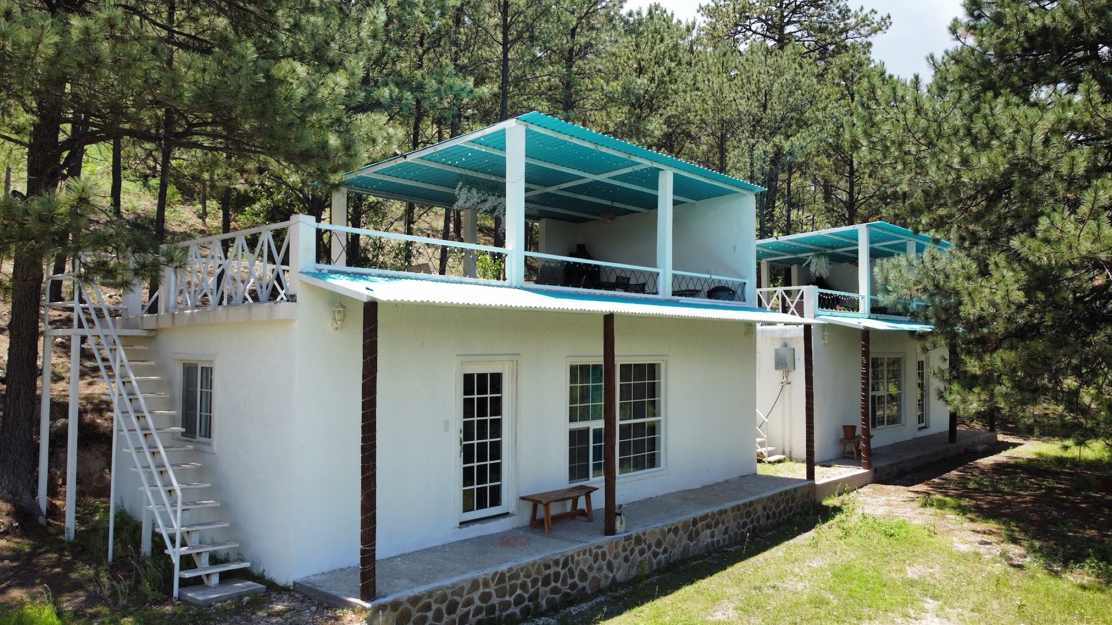 Cabaña moderna de El Sueño de Mina entre los pinos